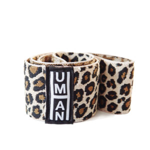 Loop bands with leopard print human store